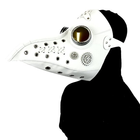 Steampunk Plague Doctor Mask, Long Nose Bird Costume Party  Steampunk Plague Doctor Mask, Long Nose Halloween Masquerade Party Masks